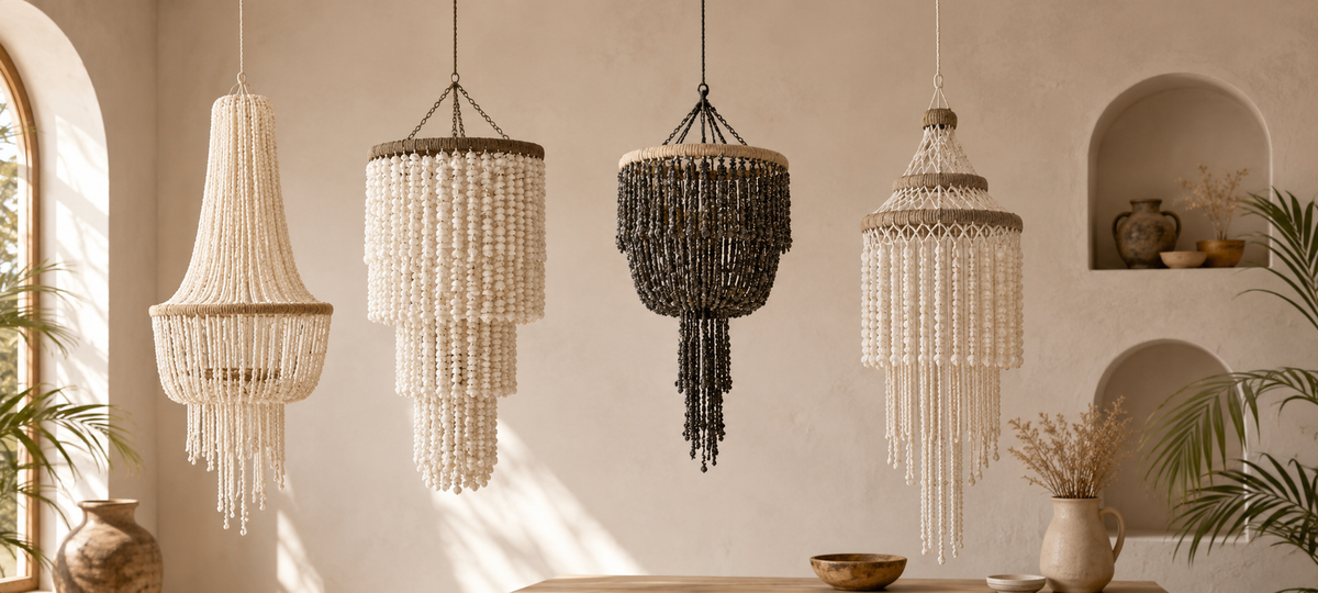 Luminaires coquillages