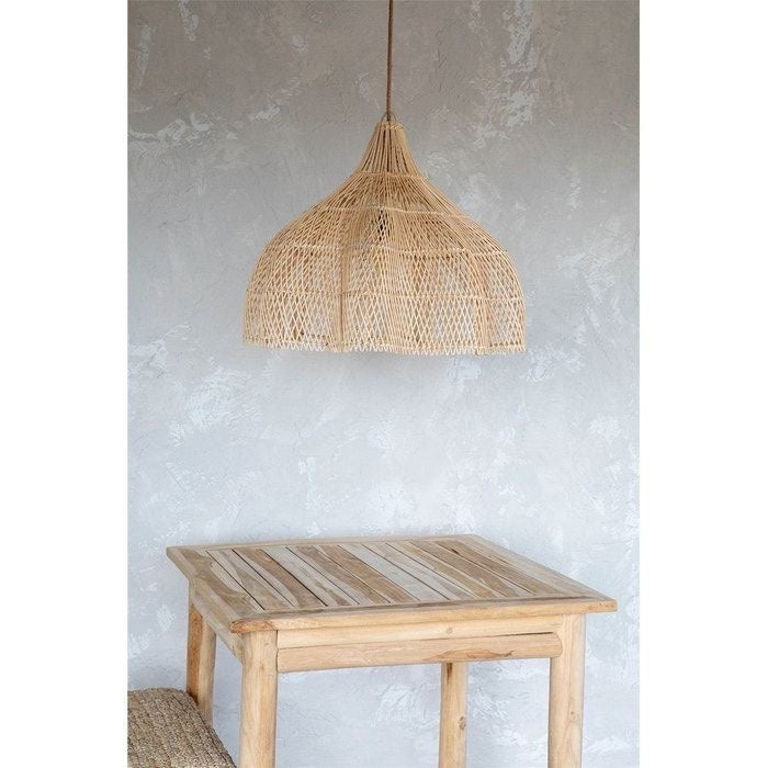 Suspension Wavy en rotin