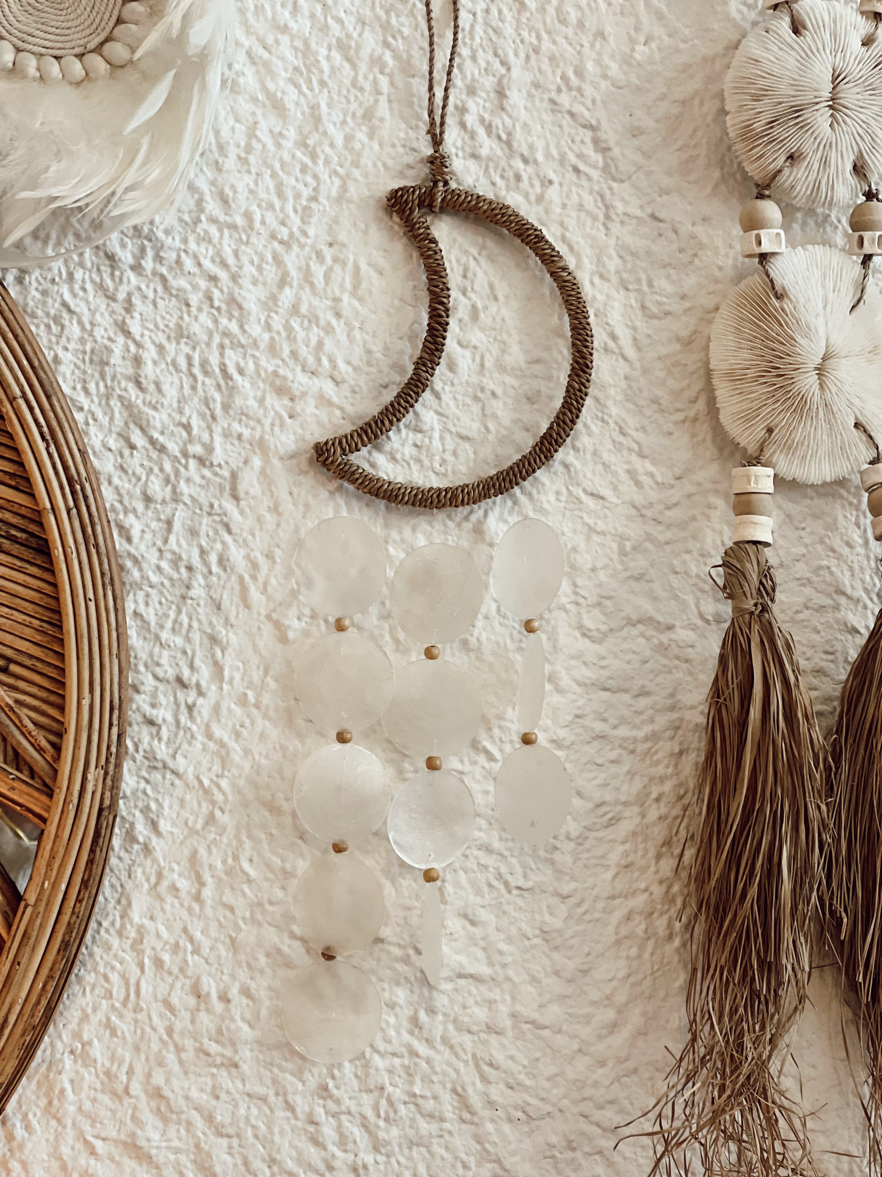 Suspension Lune décorative