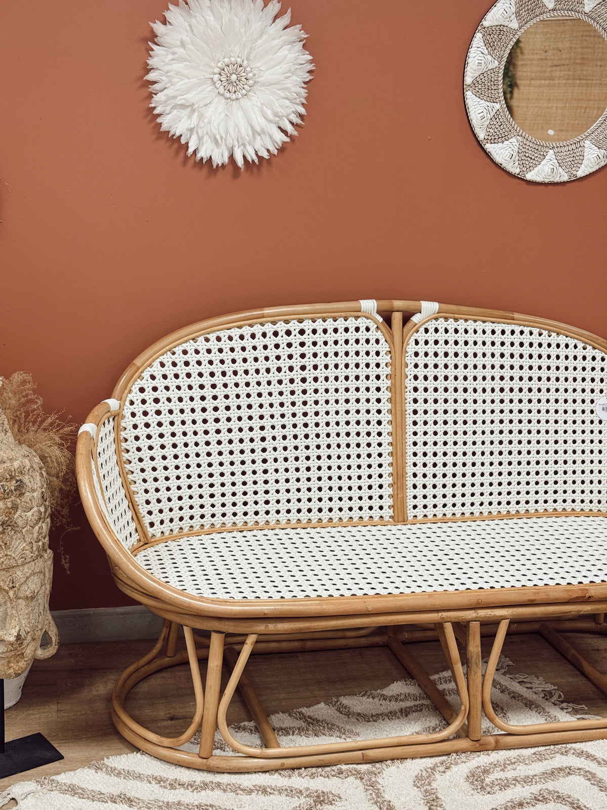 Banquette Solea en rotin
