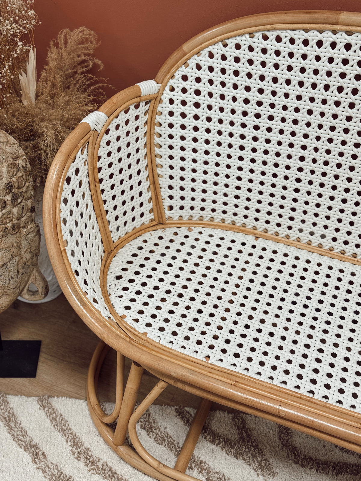 Banquette Solea en rotin