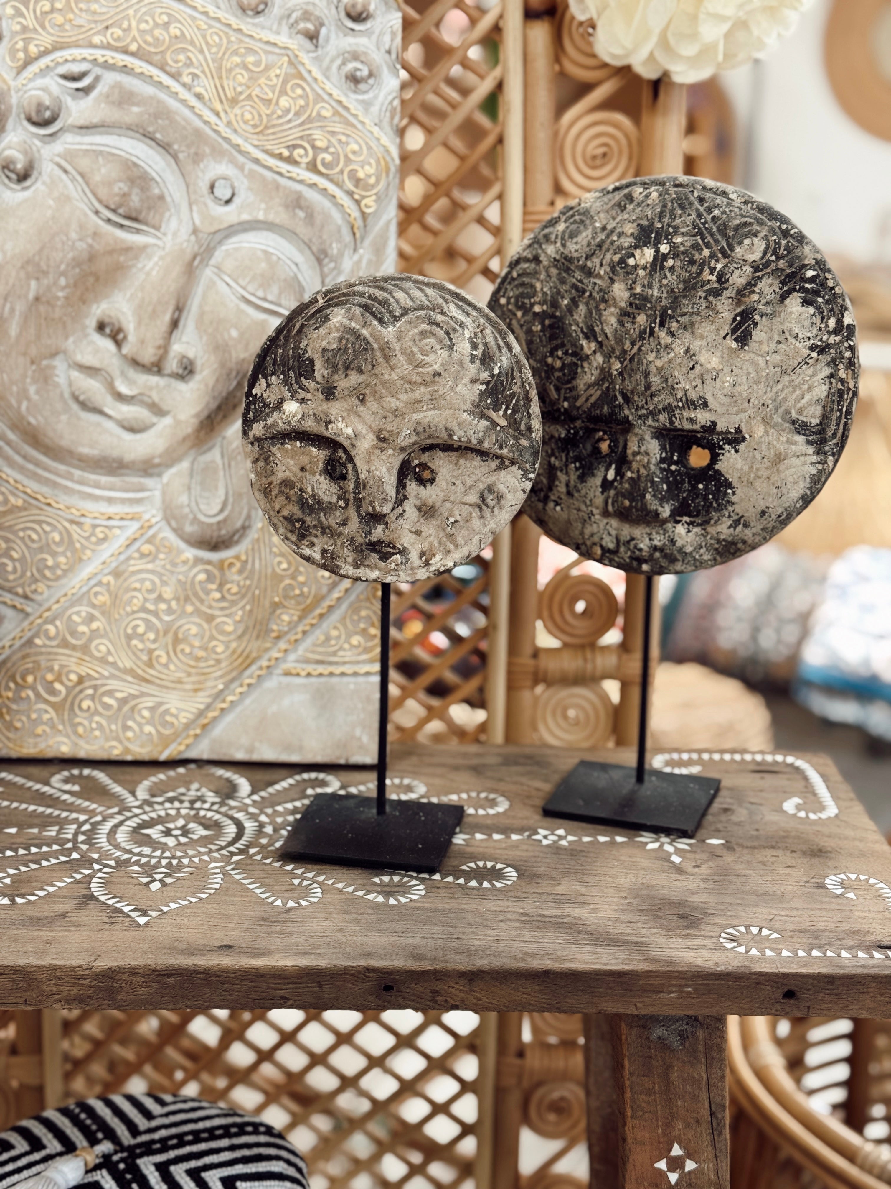 Masques tribaux décoratifs Moyo