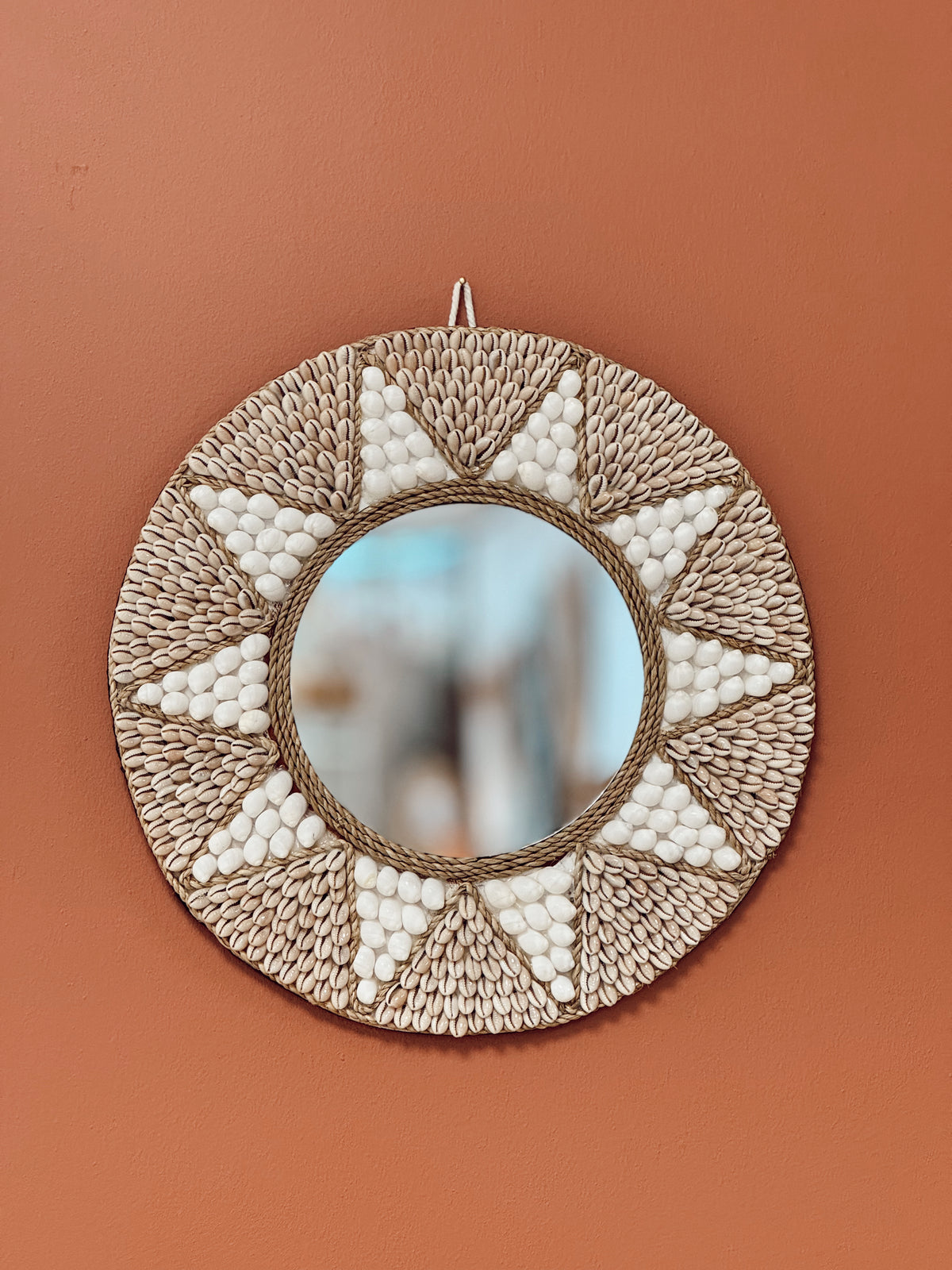 Miroir coquillage