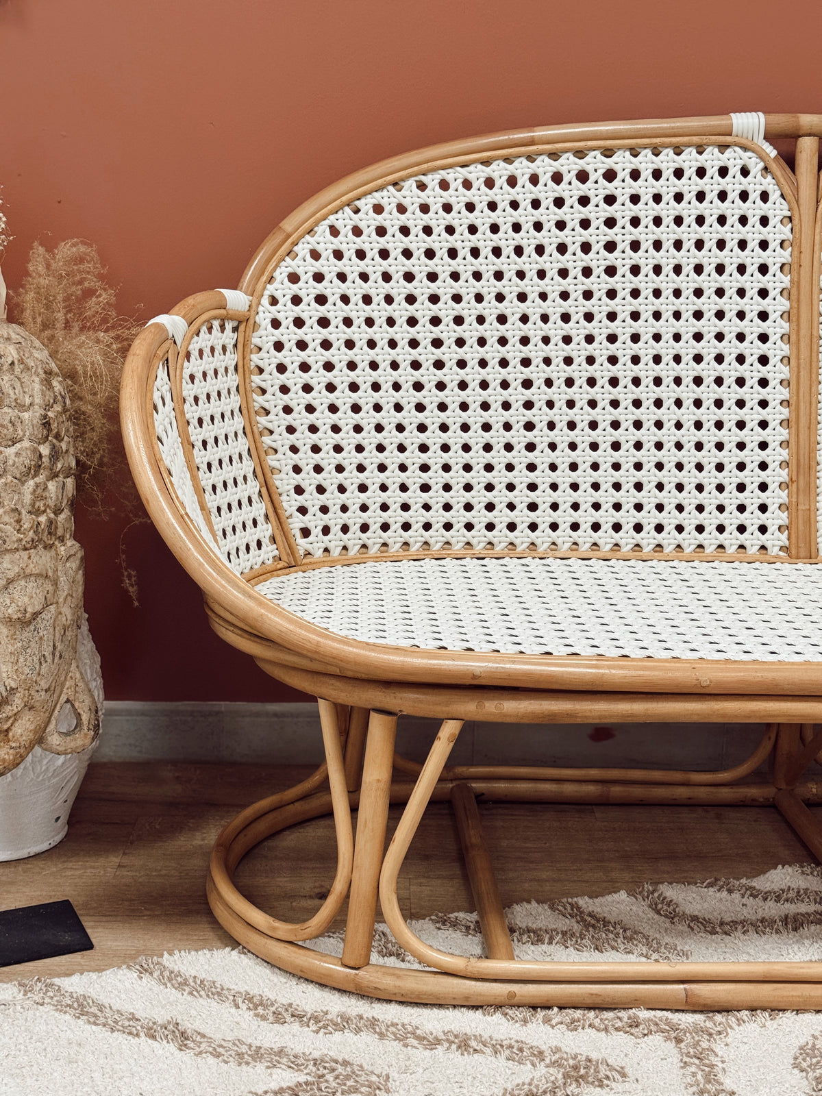 Banquette Solea en rotin