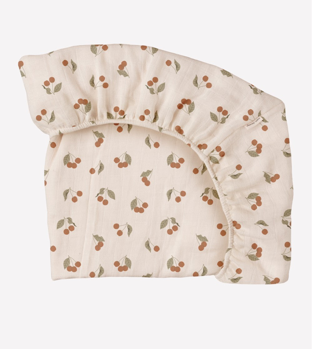 Drap housse lit bébé Cherry