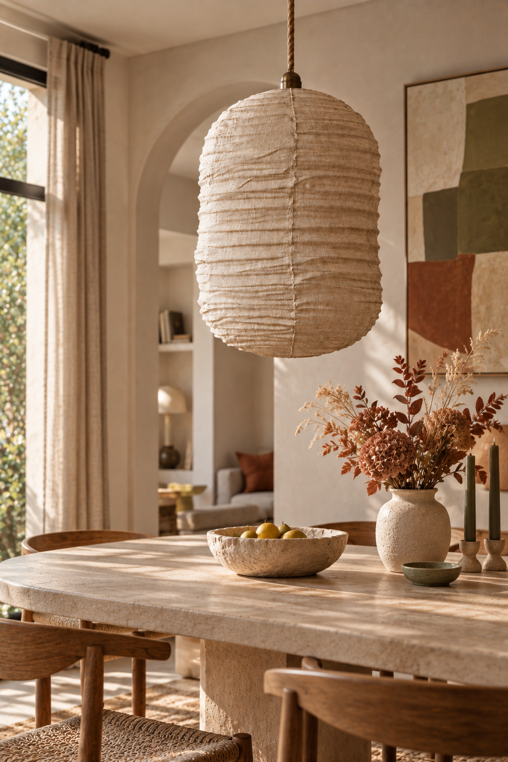 Linen suspension Wabi Sabi Sumba