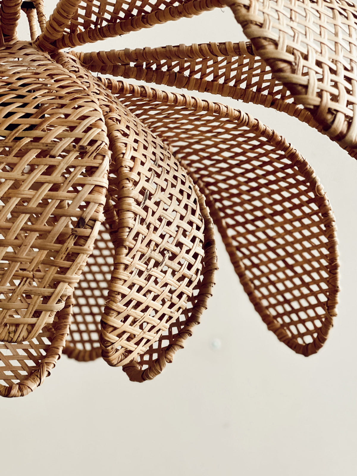 Sunflower Rattan Flower Pendant