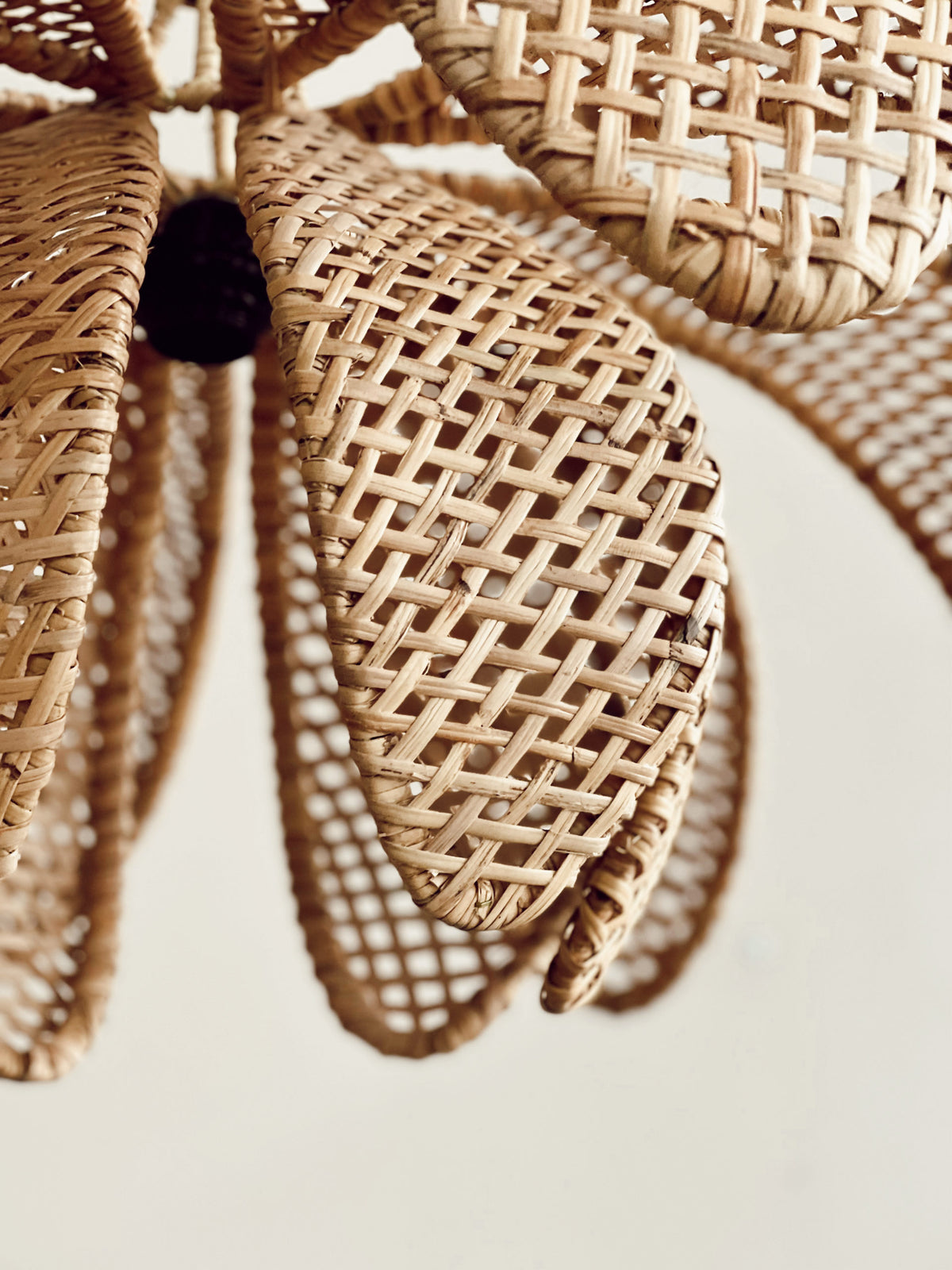 Sunflower Rattan Flower Pendant