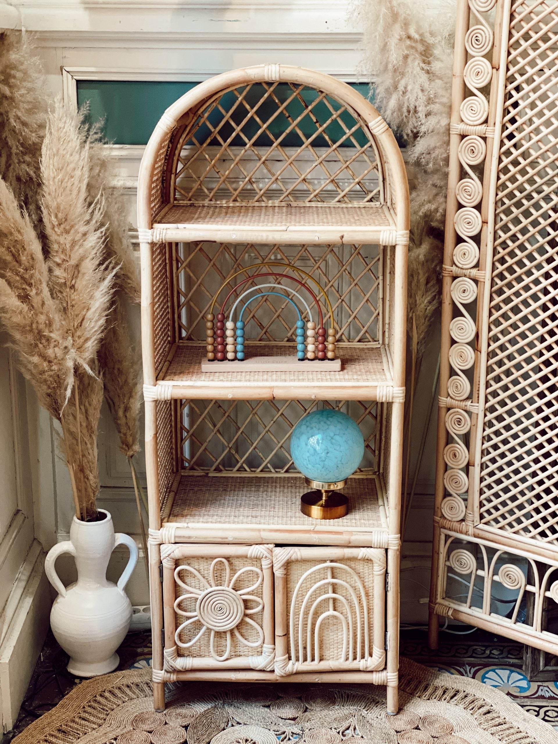 Sunshine Rattan Cabinet
