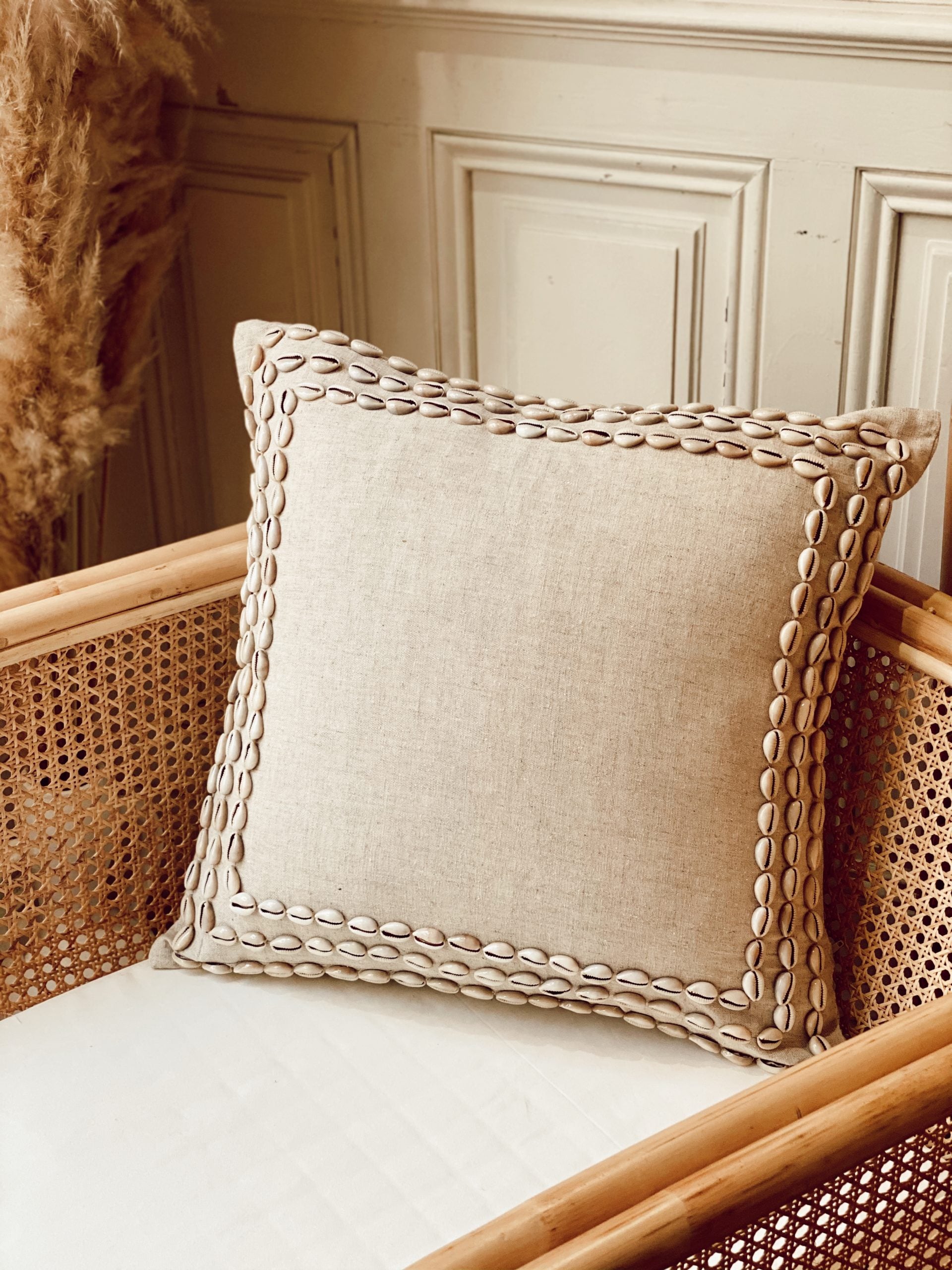 Cowrie Cushion
