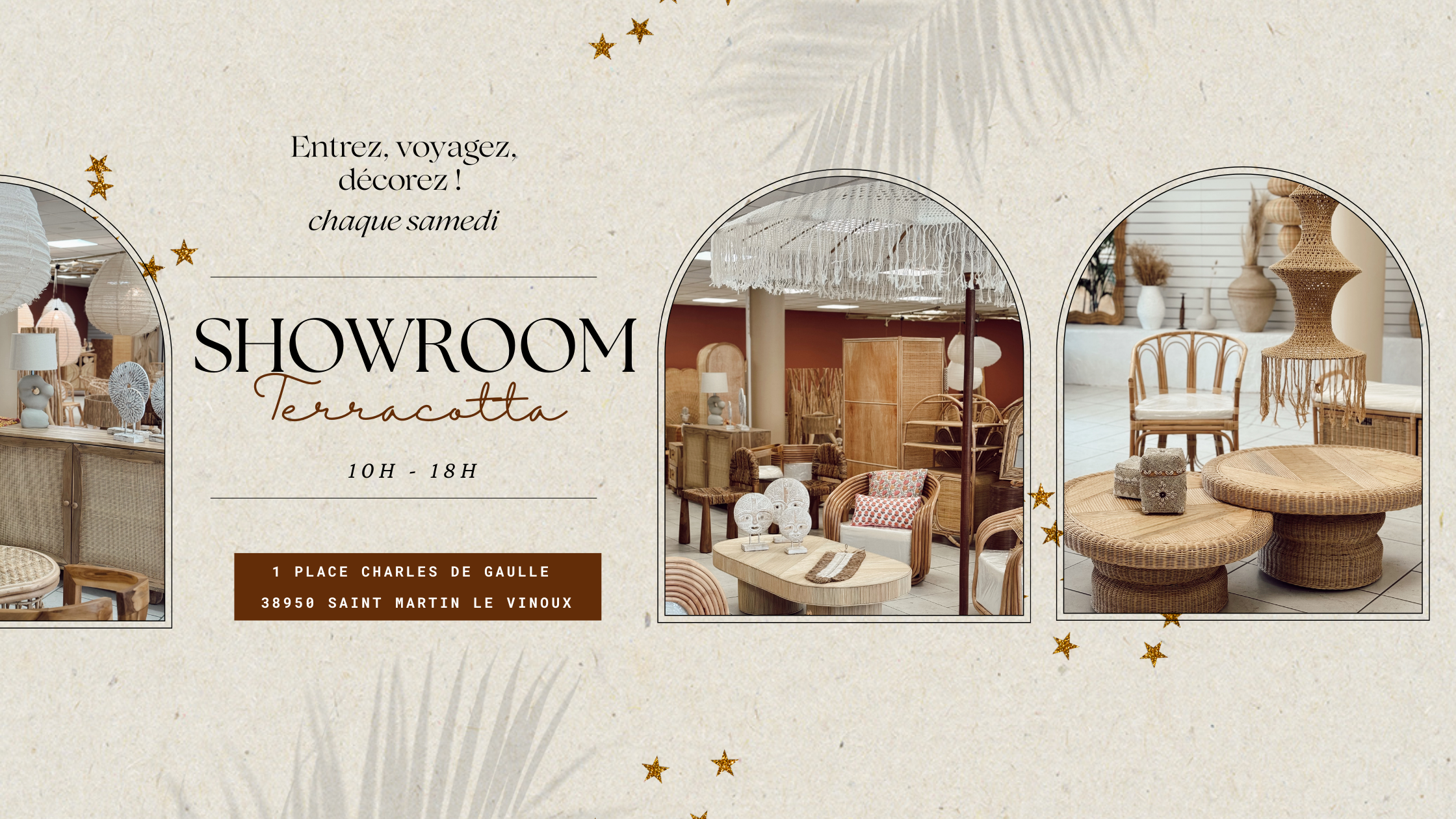 Photos intérieures du showroom Terracotta