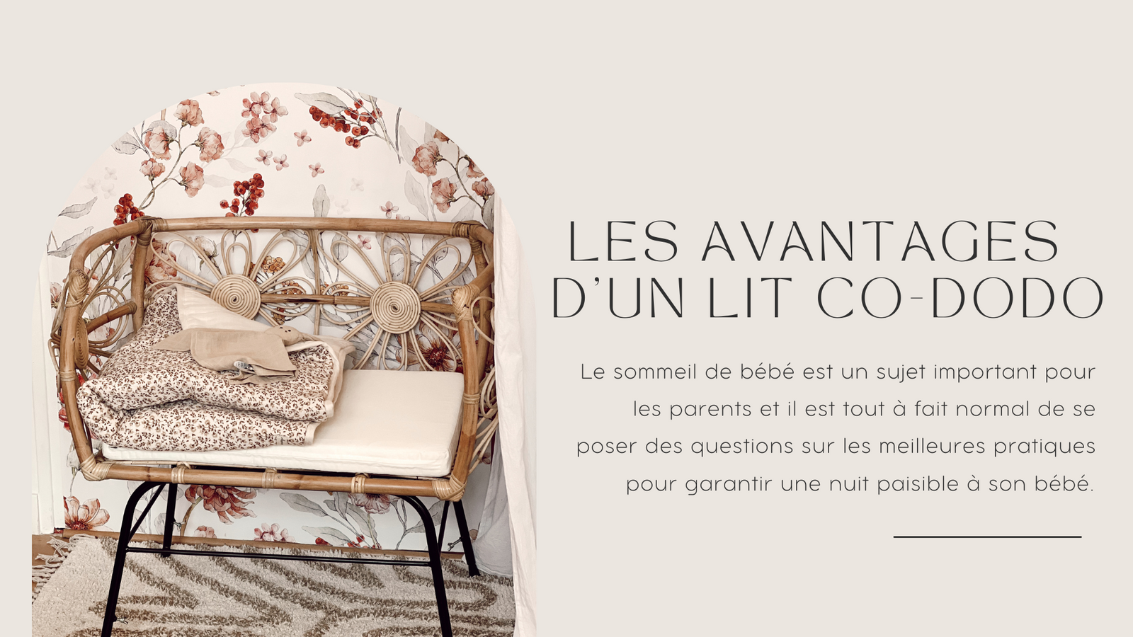 Les avantages d'un lit co-dodo | Terracotta Shop – Terracotta-shop