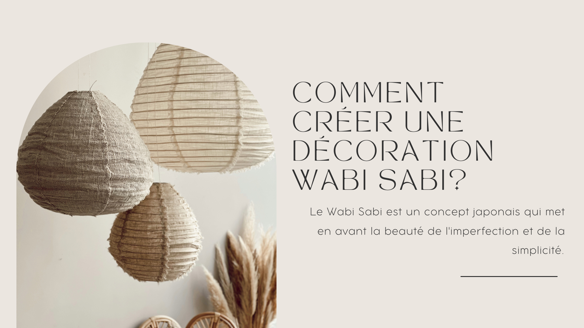 Comment créer une décoration Wabi Sabi | Terracotta Shop