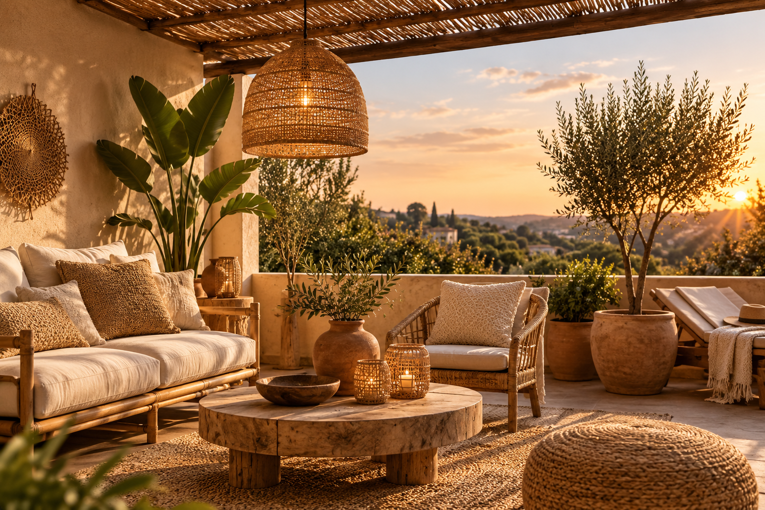 Comment créer une terrasse bohème chic cet été ?