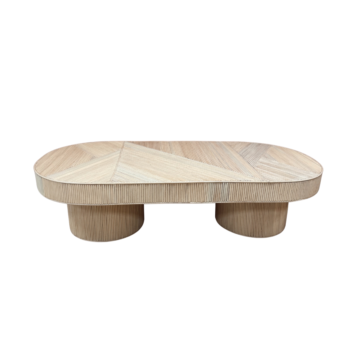 Table basse en rotin Gili