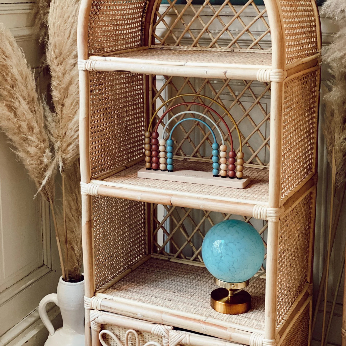 Sunshine Rattan Cabinet
