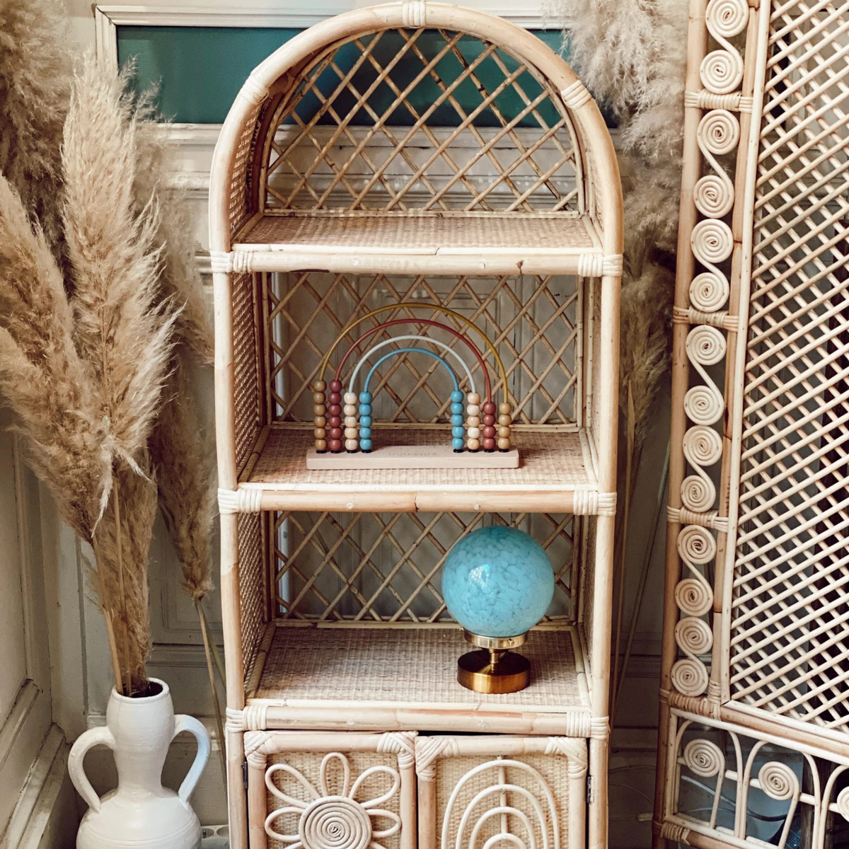 Sunshine Rattan Cabinet