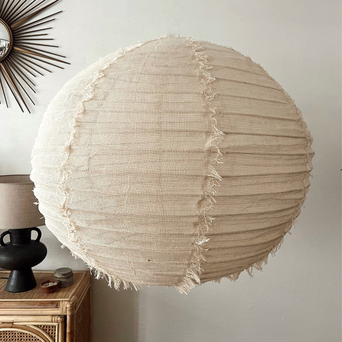 Suspension en lin Wabi Sabi Maxi