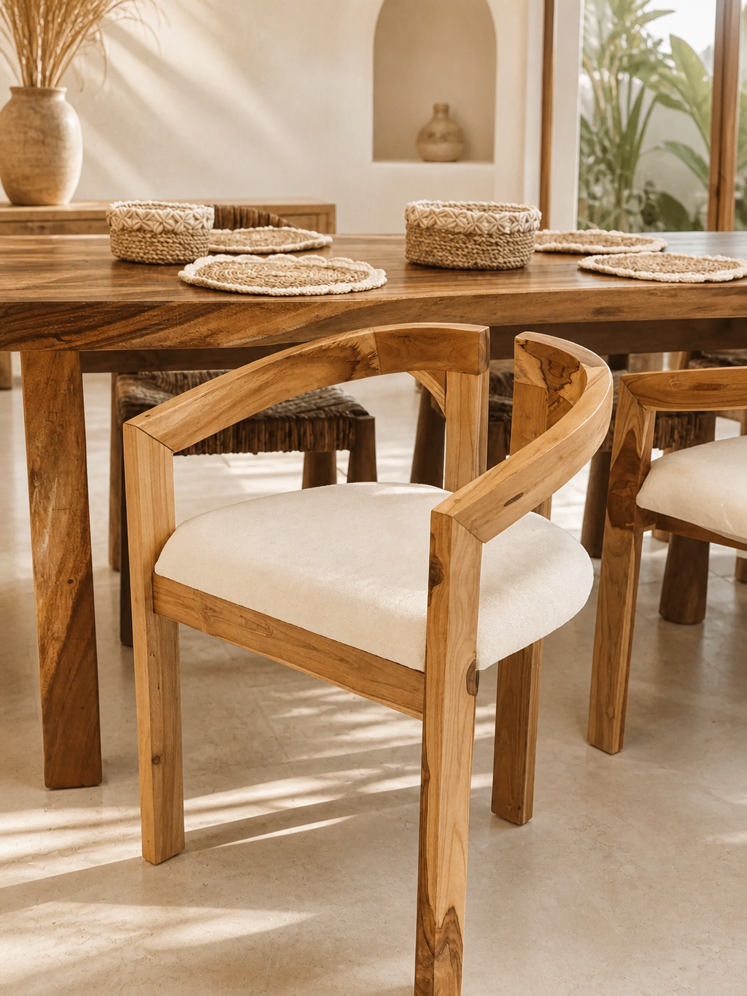 Fauteuil en bois Lengo