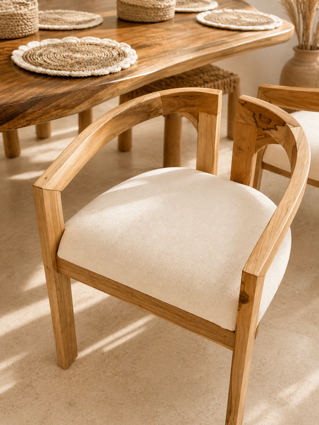 Fauteuil en bois Lengo