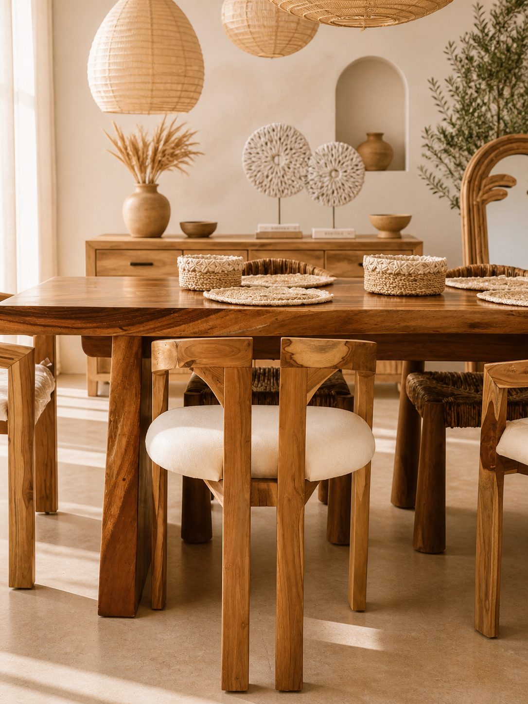 Fauteuil en bois Lengo