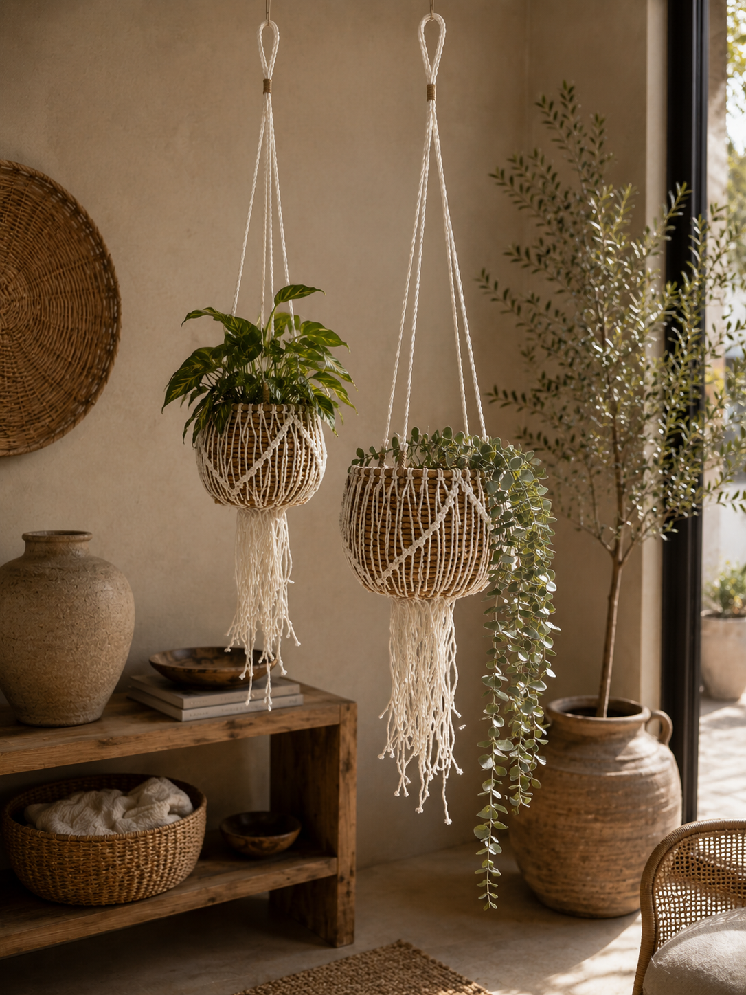 Suspension pour Plante en Macramé SELVA