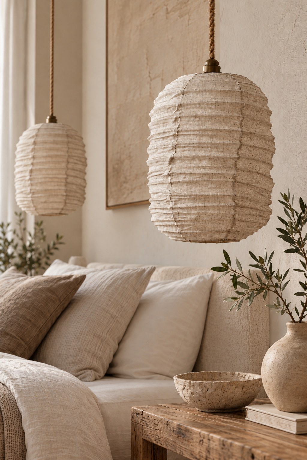Suspension Wabi-Sabi Lanterne, Petit format