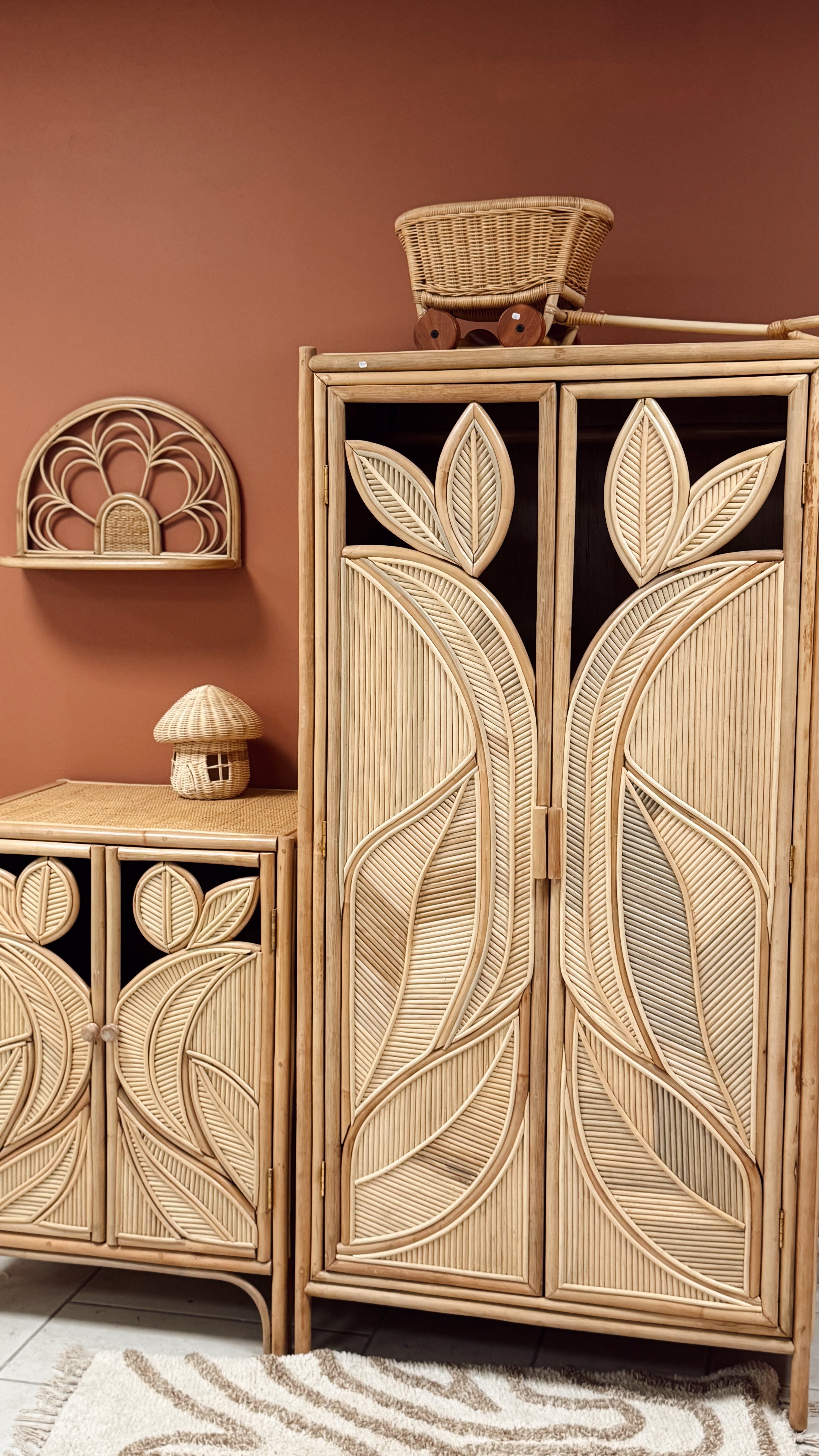 Armoire en rotin June