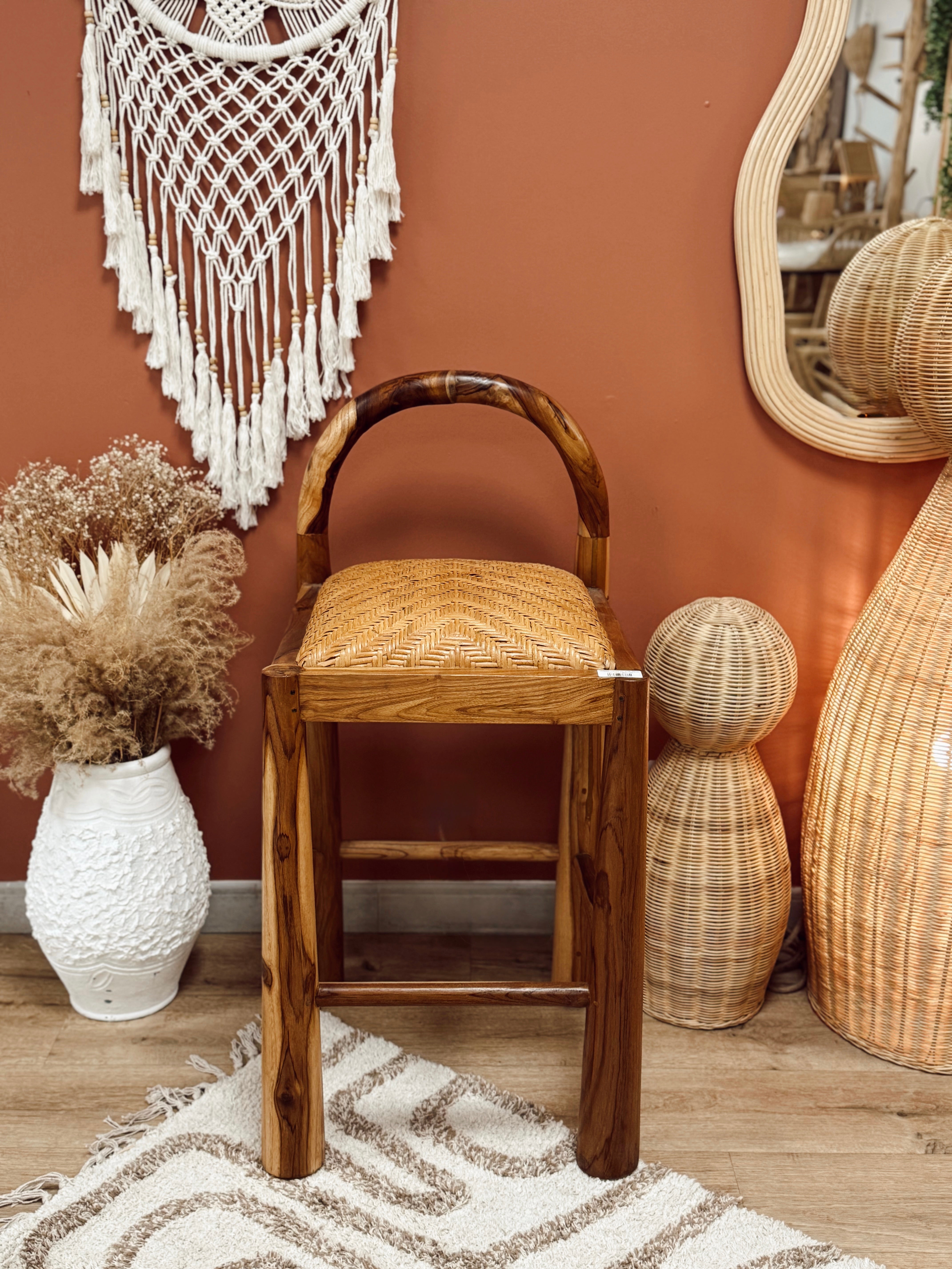 chaise haute en bois Tana