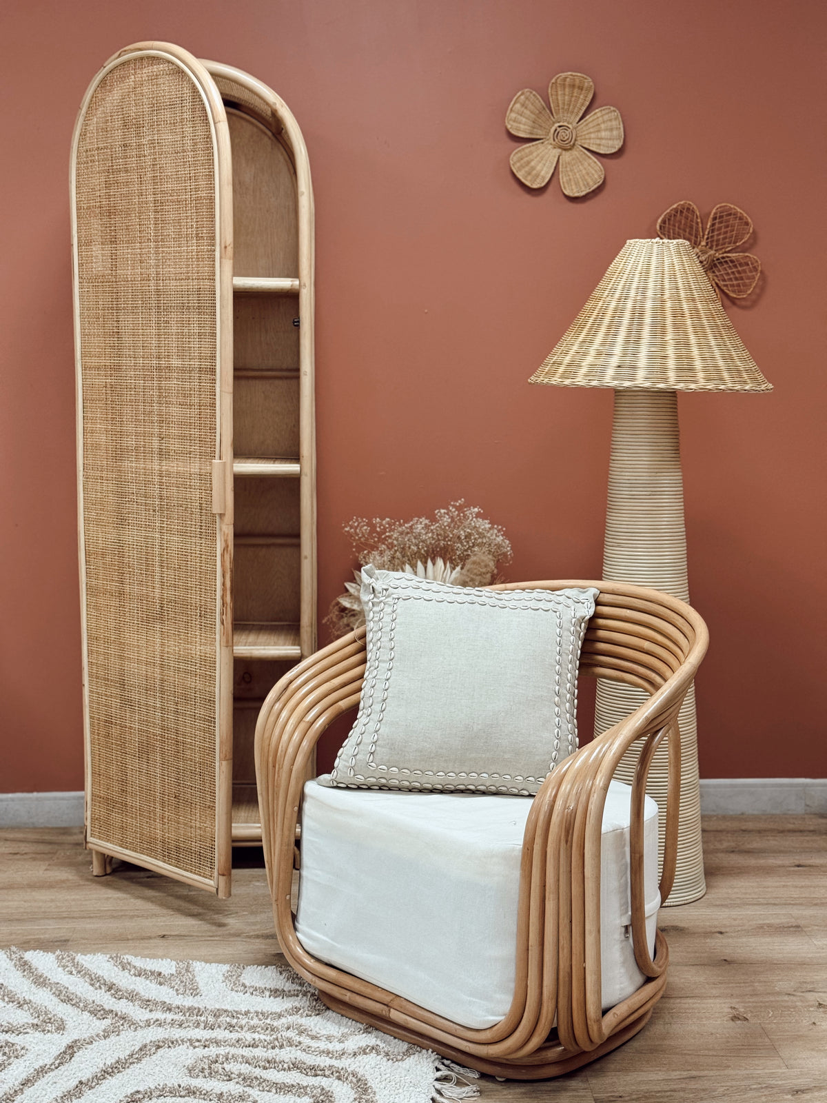 Fauteuil Terra en rotin