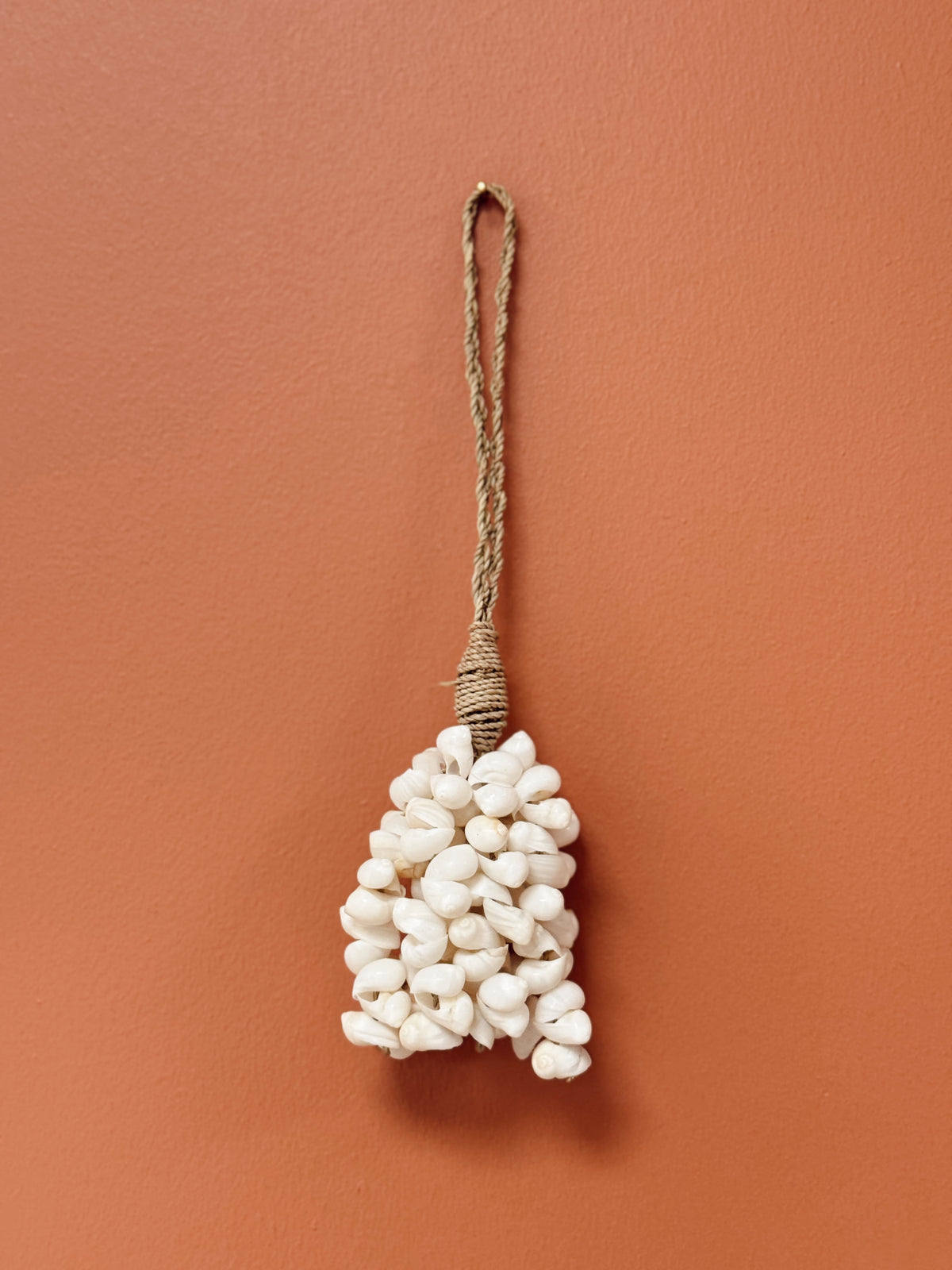 Suspensions murales en coquillages