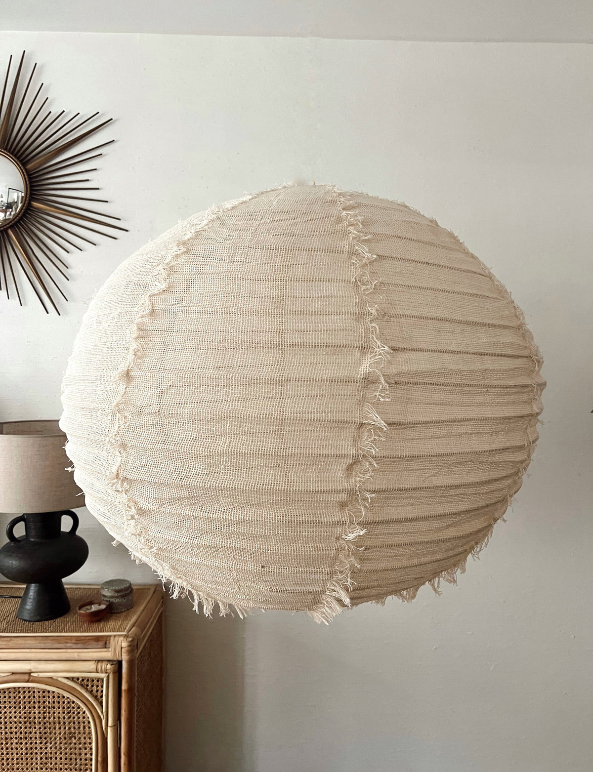 Suspension en lin Wabi Sabi Maxi