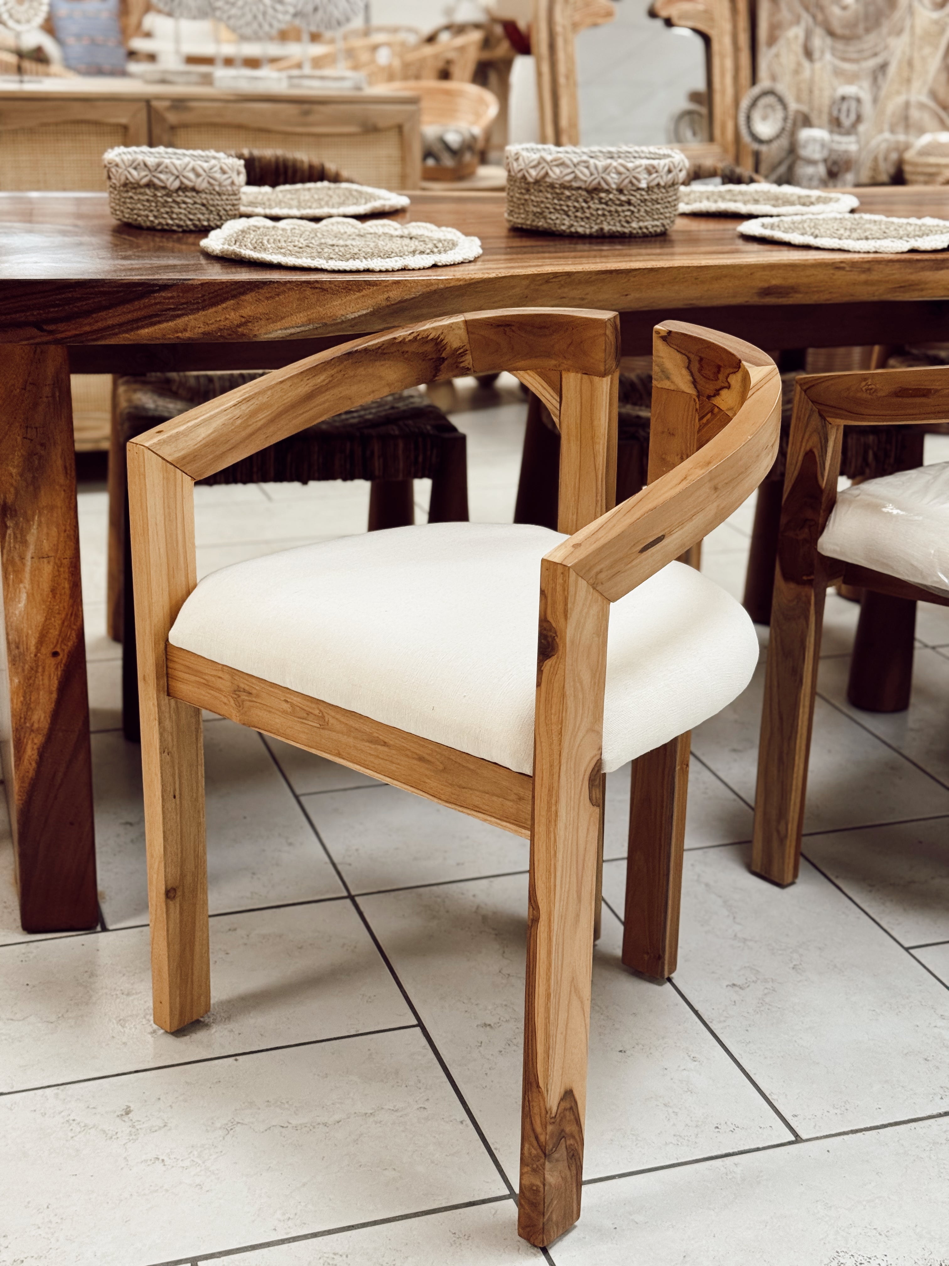 Fauteuil en bois Lengo