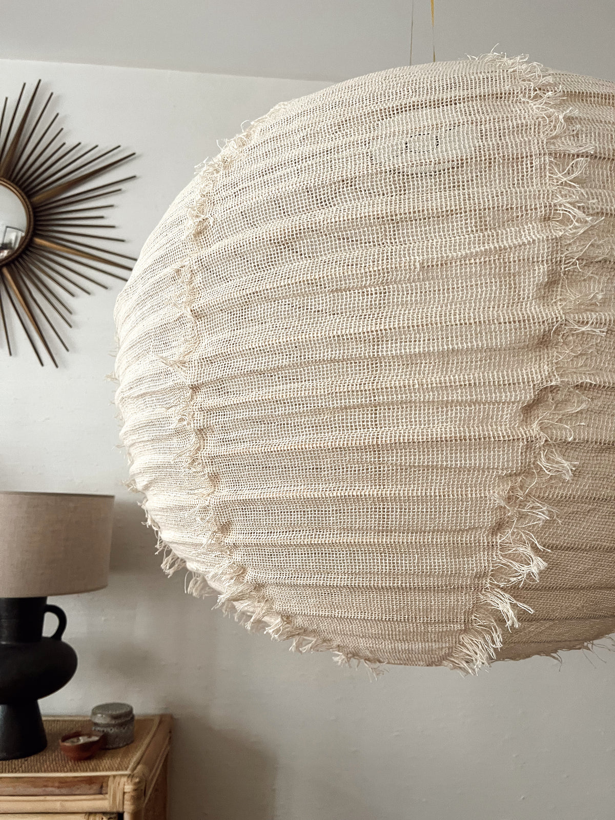 Suspension en lin Wabi Sabi Maxi