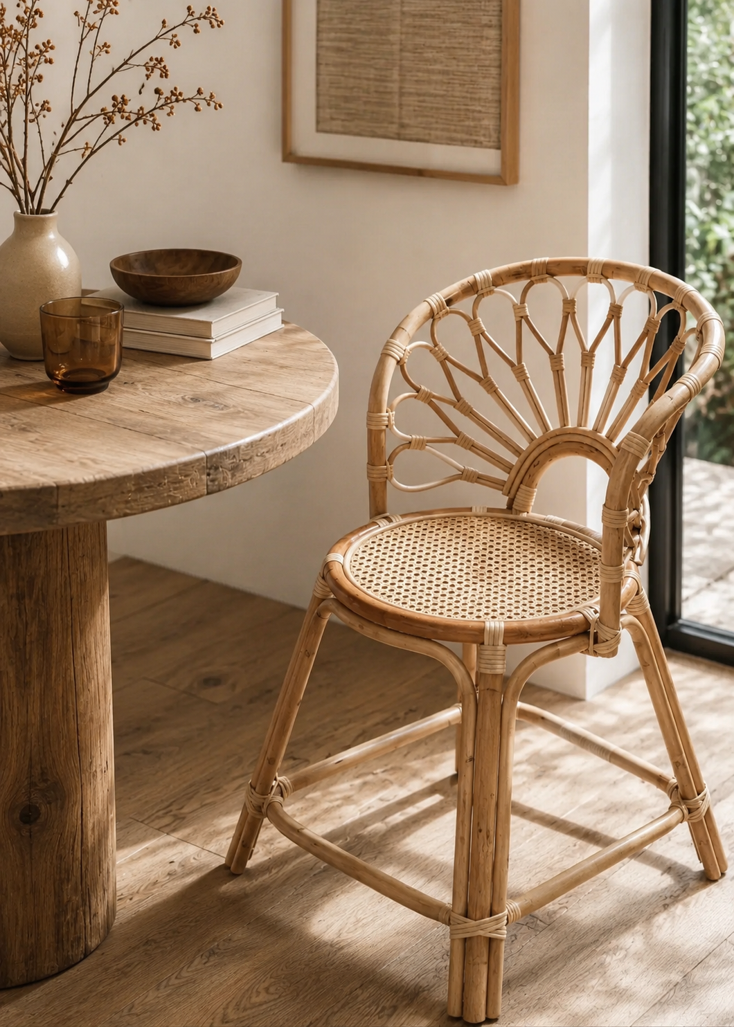 Chaise en rotin Alma