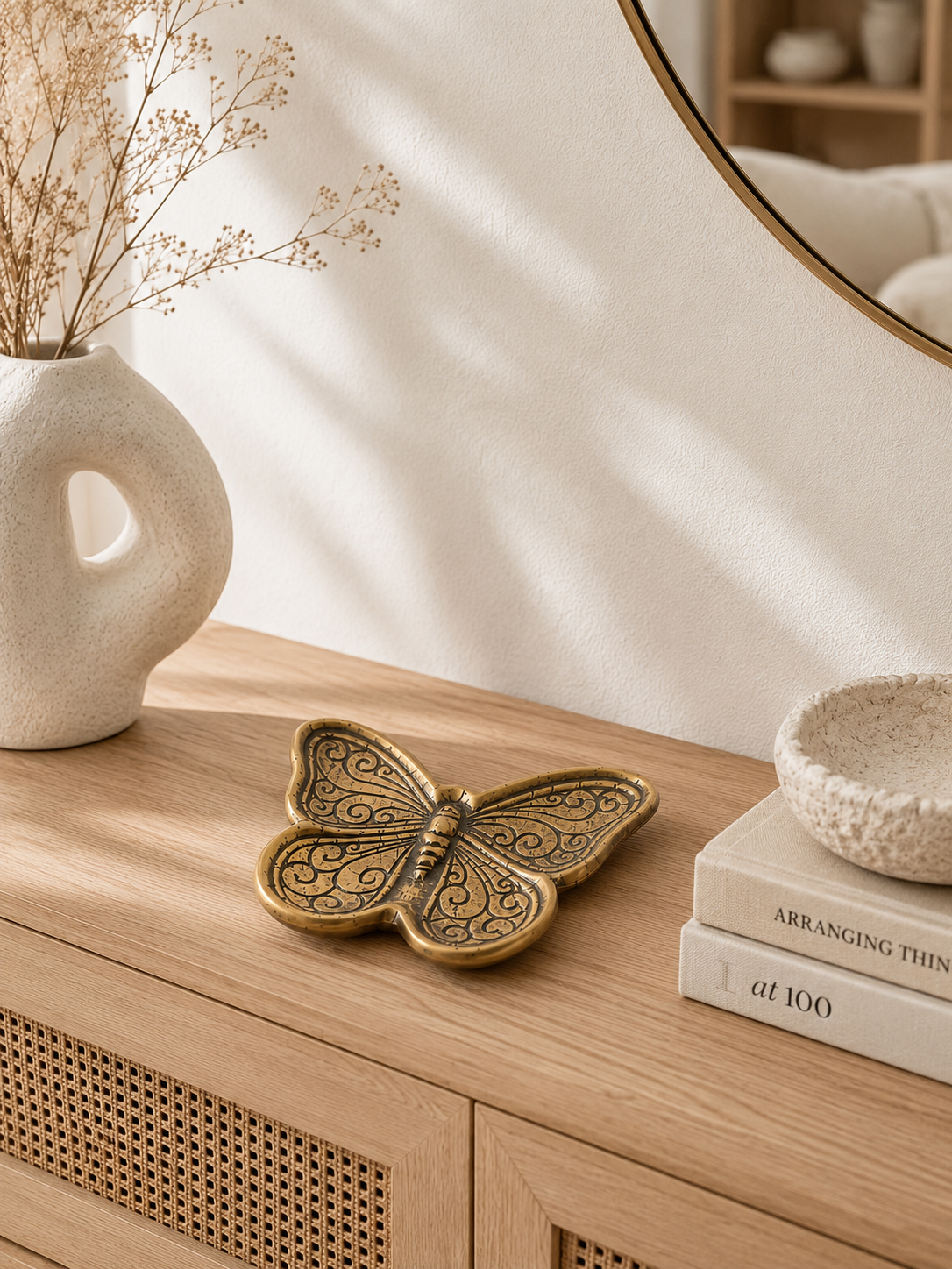 Coupelle Papillon en laiton