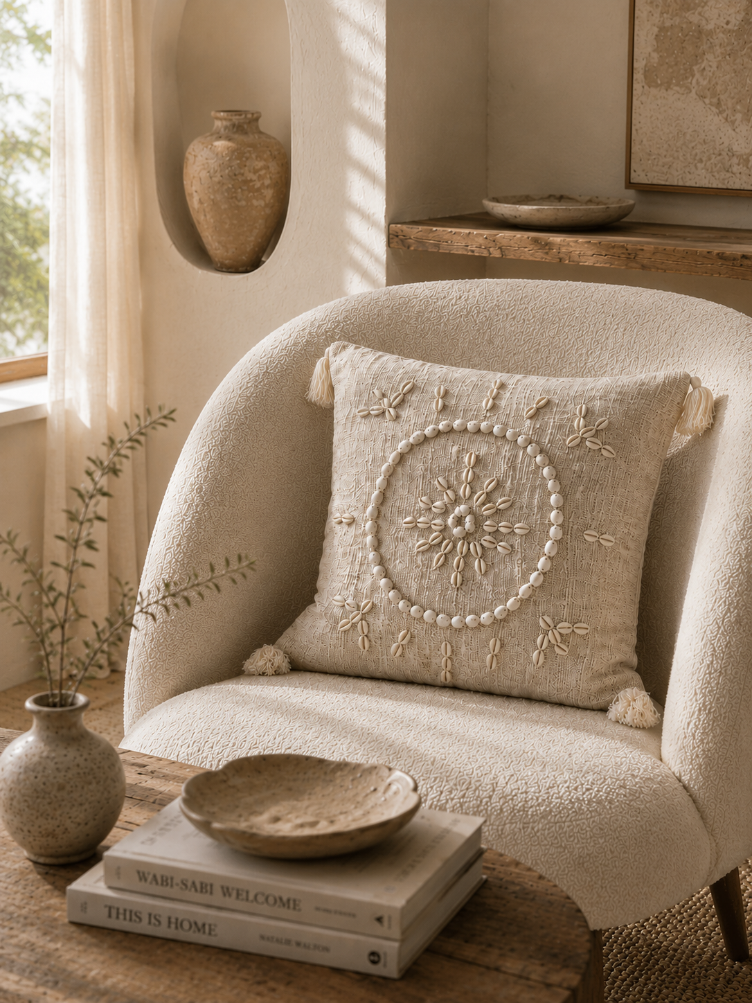 Coussin Cauris