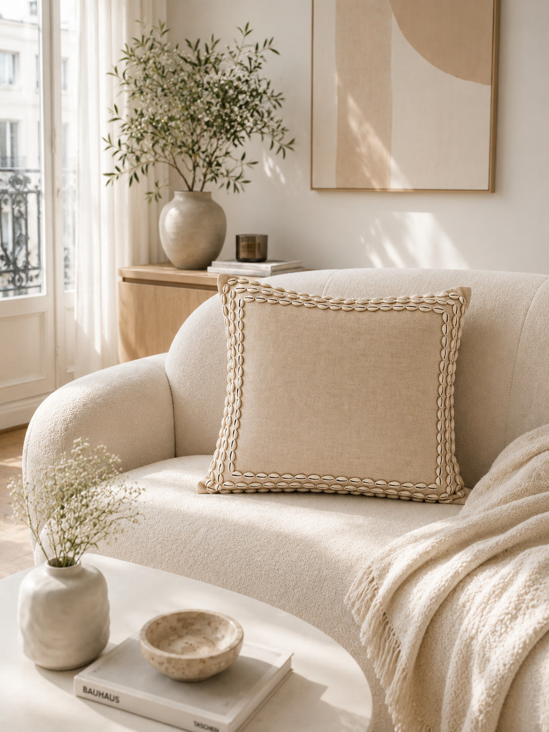 Coussin cauris
