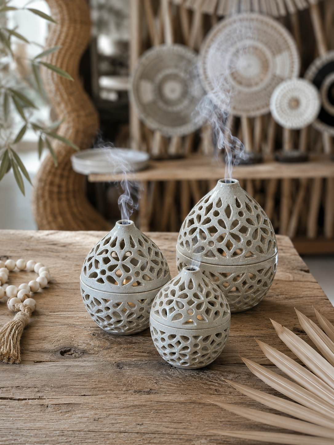 Diffuseur en céramique Beige