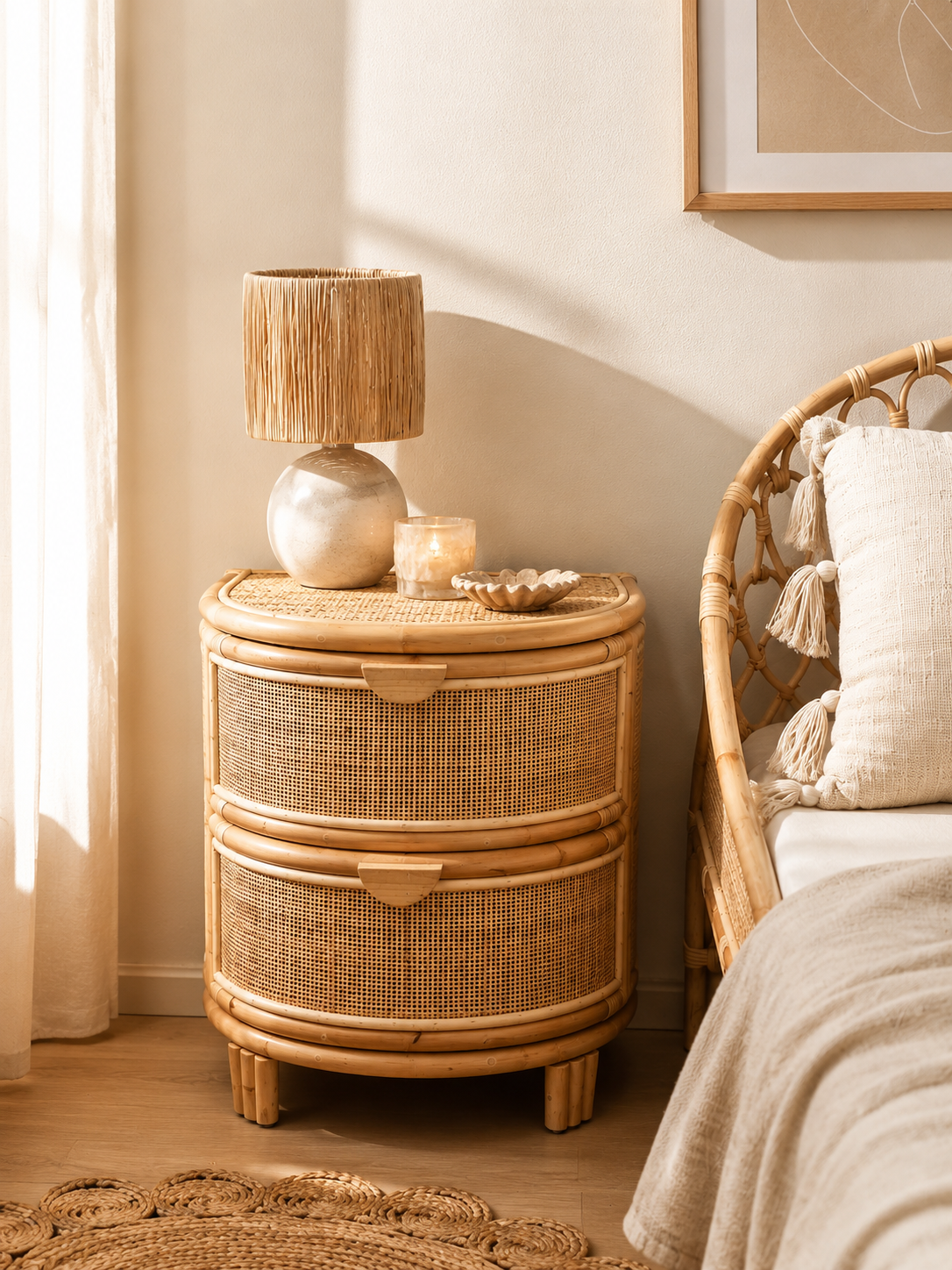Luna Bedside Table