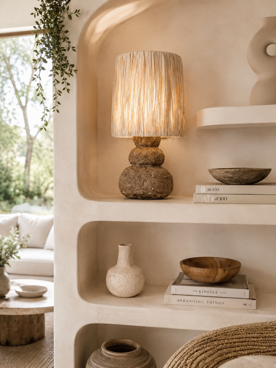 Mini Lampe Luna Terracotta