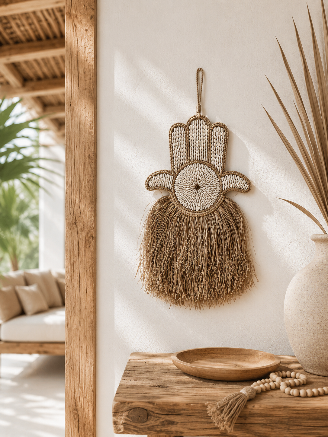 Shell hand suspension