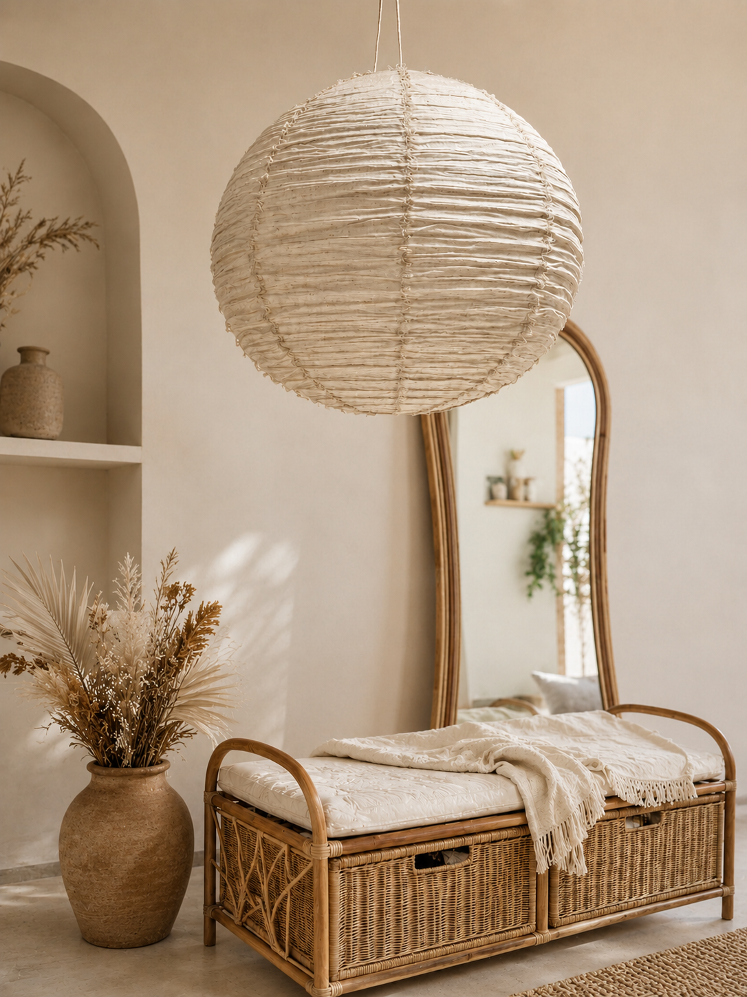 Suspension en lin Wabi Sabi Maxi