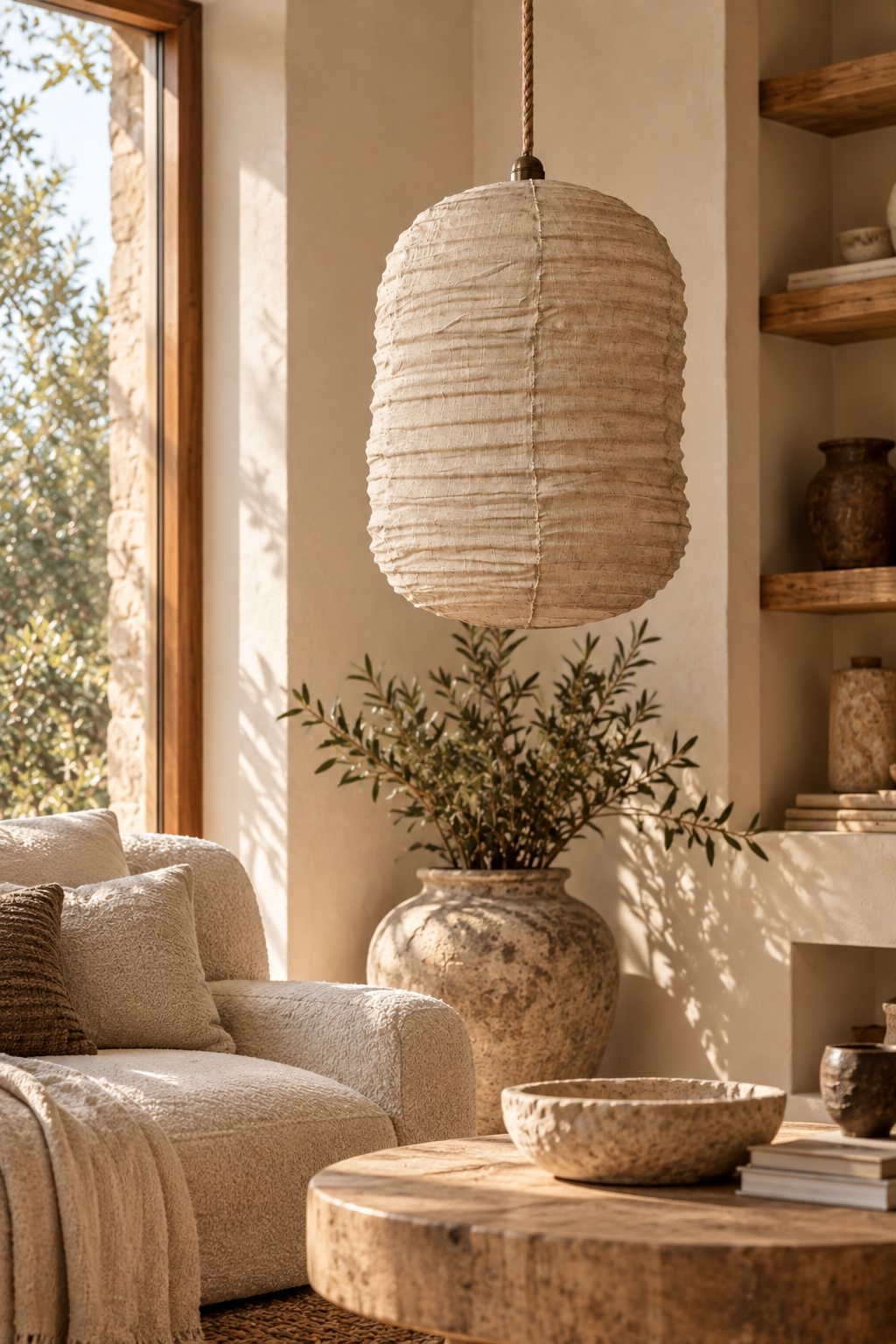 Linen suspension Wabi Sabi Sumba