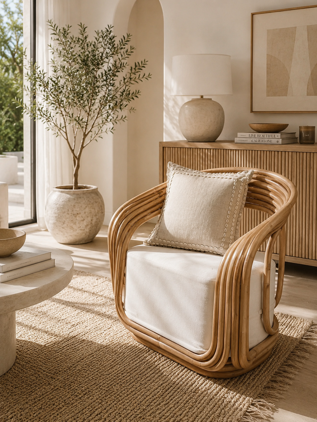 Fauteuil Terra en rotin
