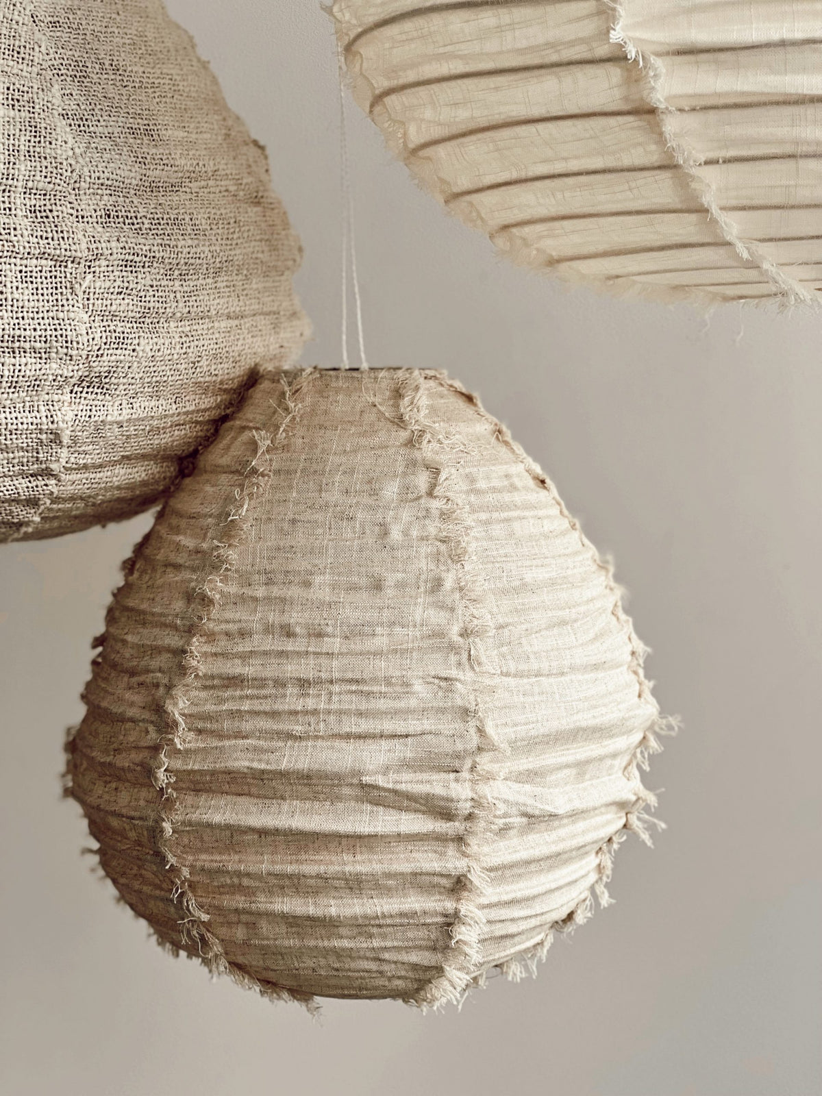 Suspension en lin Wabi Sabi Beige