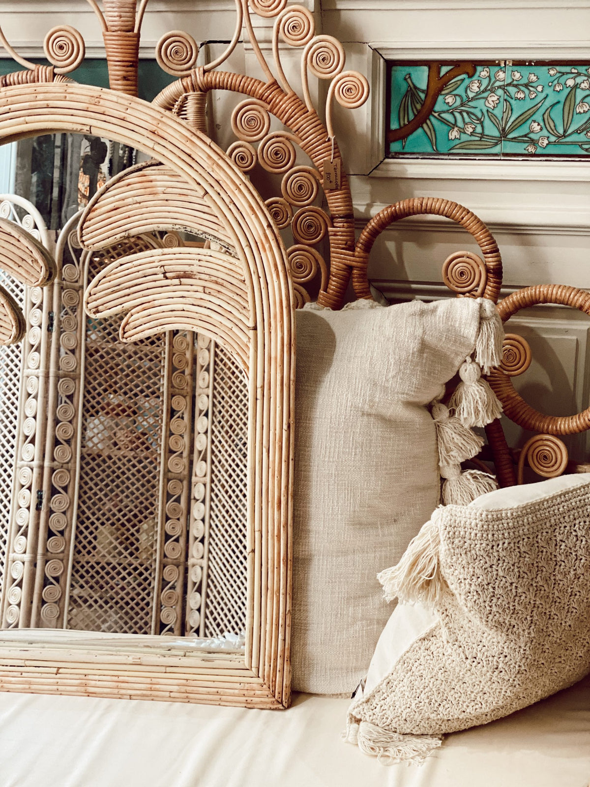 Palm tree mirror Gili Collection