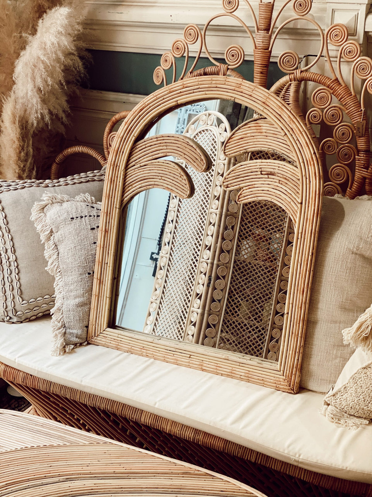 Palm tree mirror Gili Collection