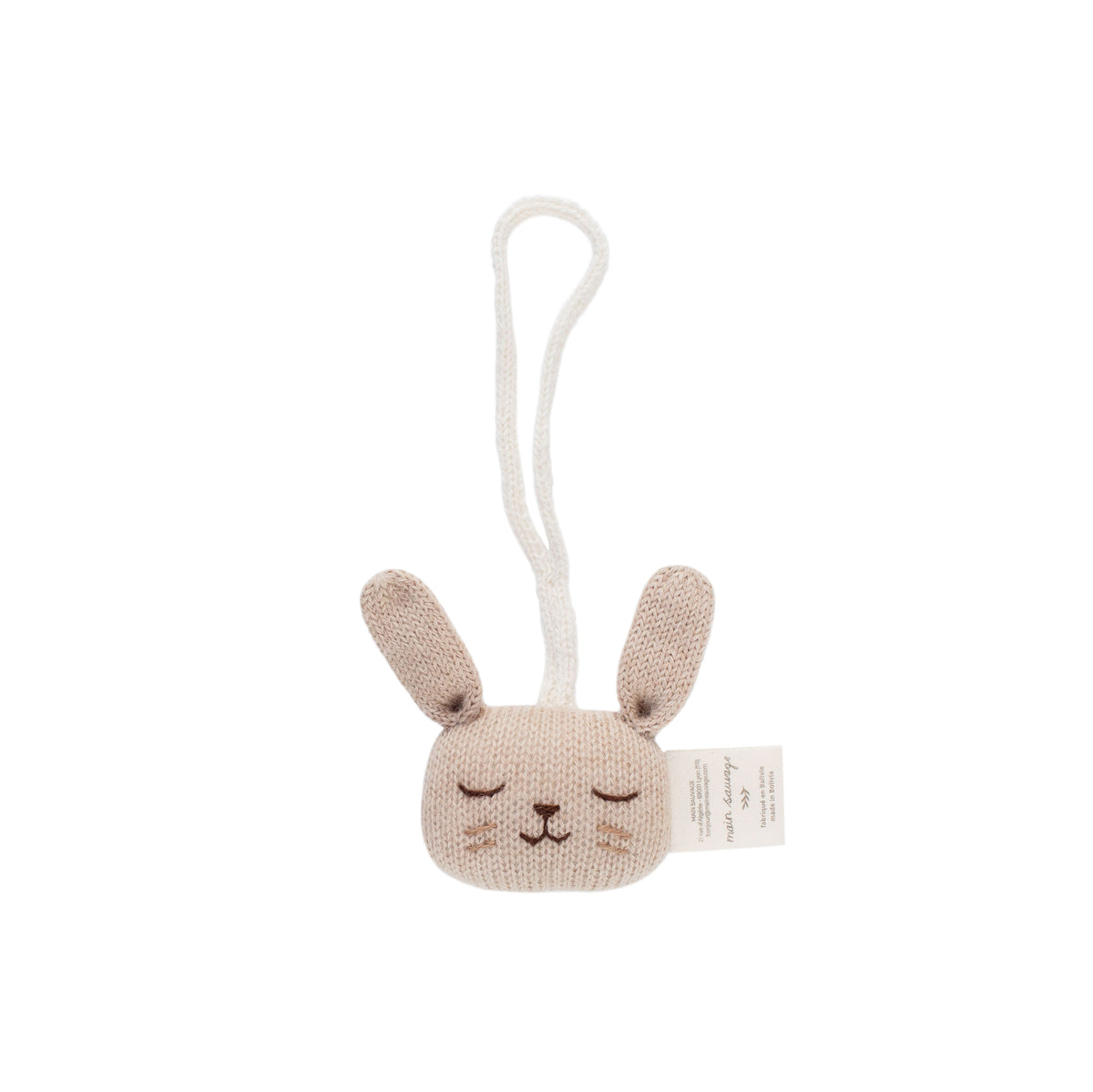 Rabbit hanging rattle