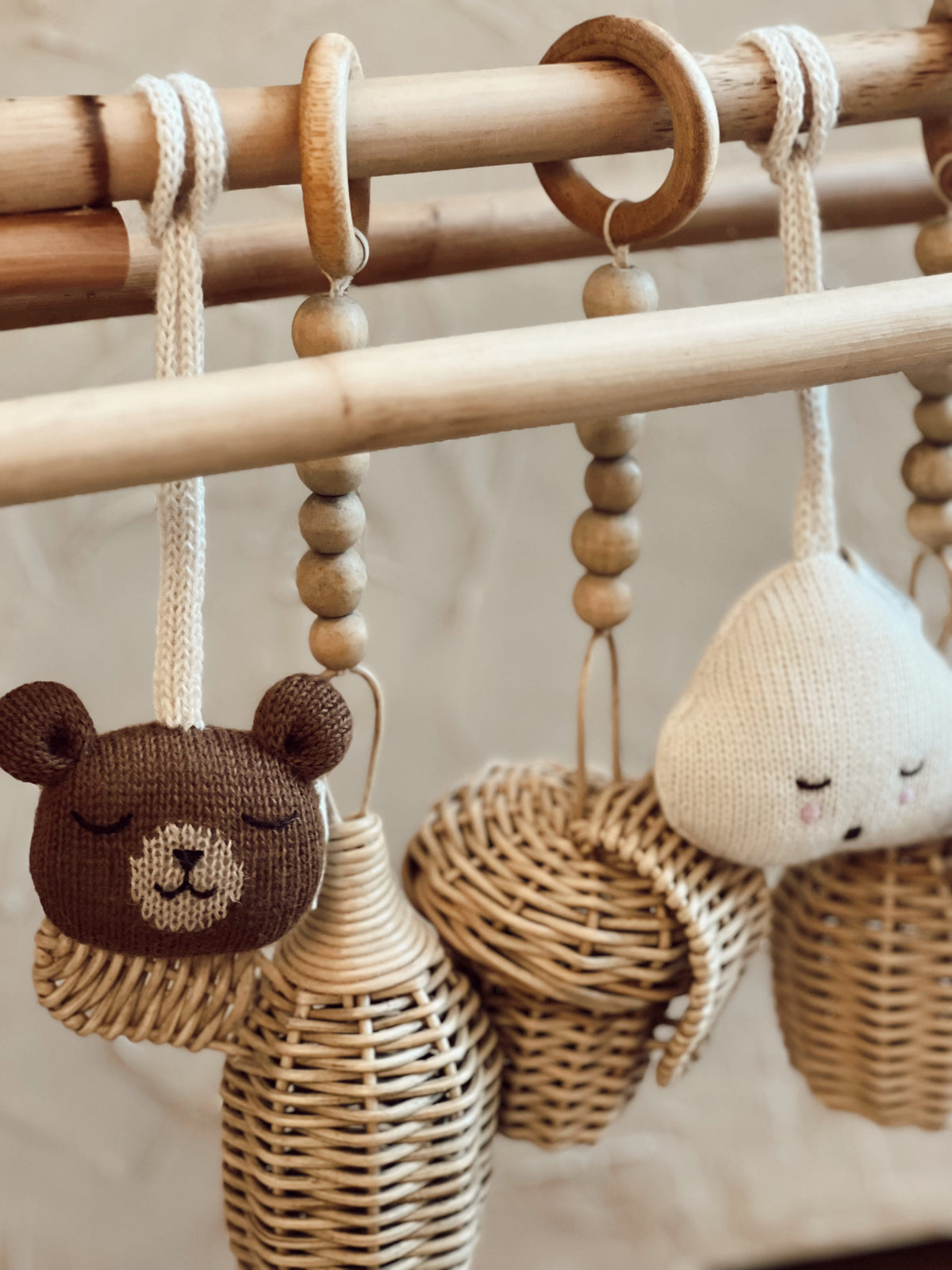 Hanging Rattle Bear 